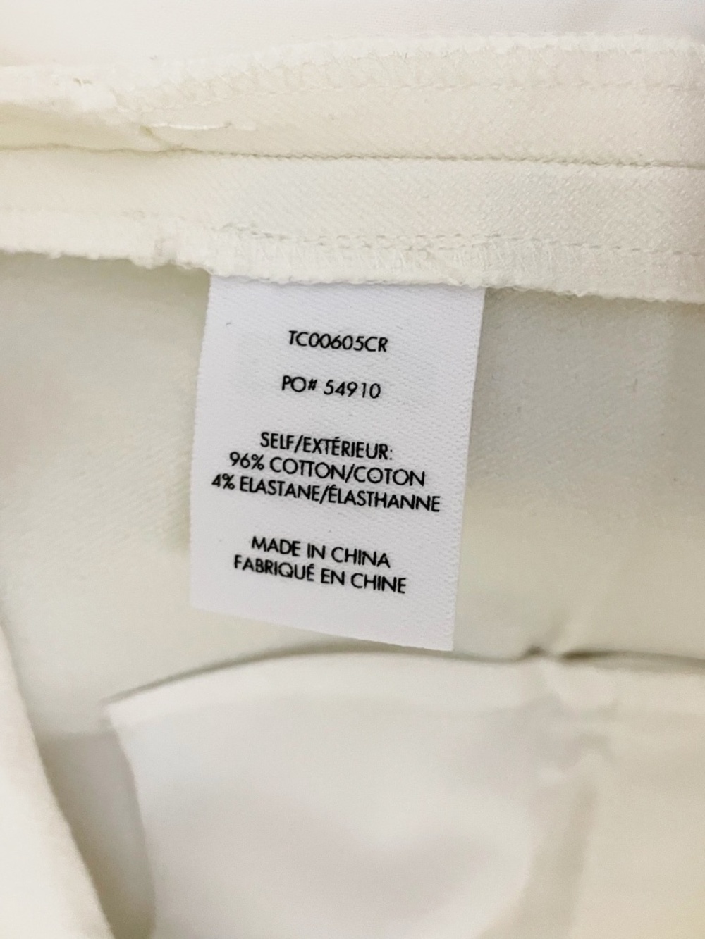 Derek Lam 10 Crosby Robertson Sailor Cotton Stretch White Gold High Rise Shorts - Picture 3 of 4